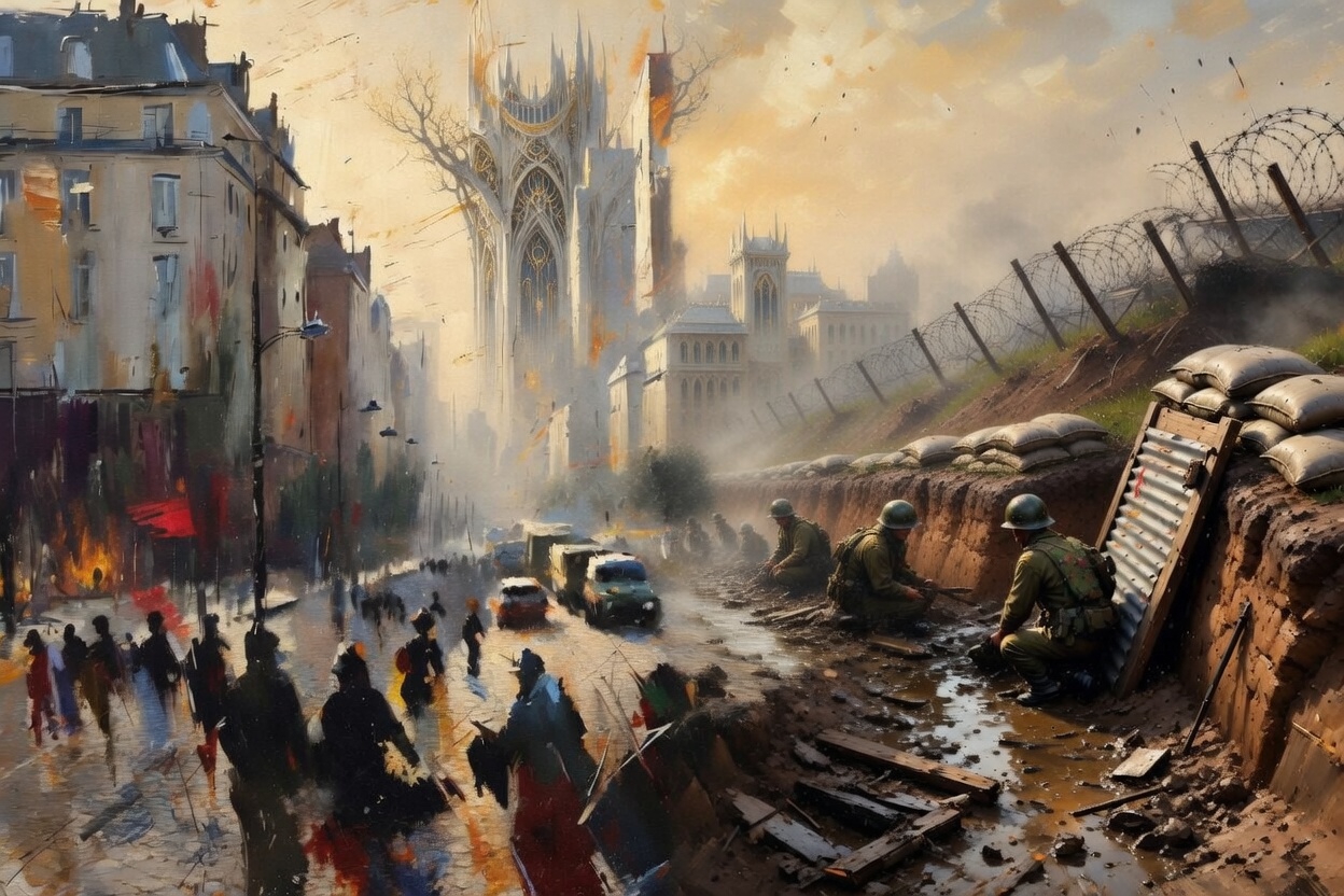 Paryż albo polsko-ukraiński dialog z okopów wojny